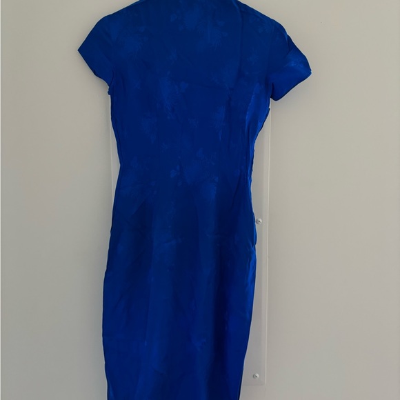 60s Vintage Chinese Qipao silk dress NWT handmade in Hong Kong - Picture 9 of 9